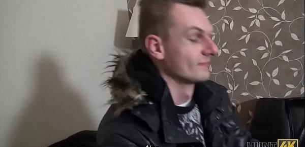 HUNT4K. Talentierter Jäger findet sehr schnell ein Opfer und bekommt Sex